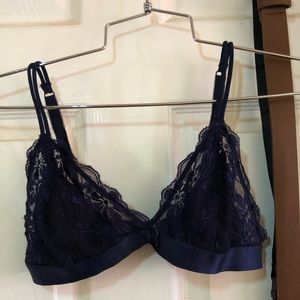 Navy blue bralette